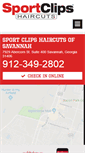 Mobile Screenshot of haircutmenabercornsavannahga.com
